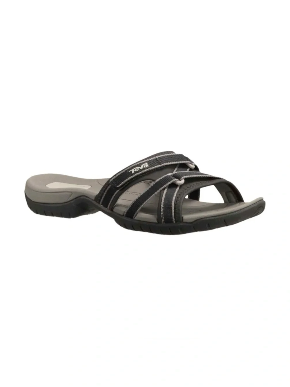 Teva Tirra Women's Black Slide Sandal - Picture 1 of 4